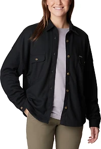 Columbia Sportswear Women's Plus Holly Hideaway Waffle Shirt Jacket