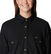 Columbia Sportswear Women's Plus Holly Hideaway Waffle Shirt Jacket