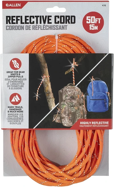 Allen Company Highly Reflective 50-Foot Flagging Cord