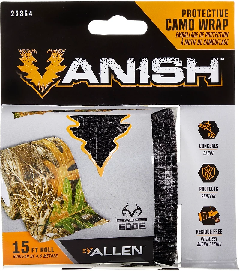 Allen Company Vanish Protective Camo 15 ft Wrap Roll