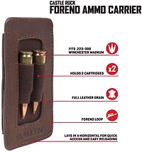 Allen Company Castle Rock Forend Leather Ammo Carrier