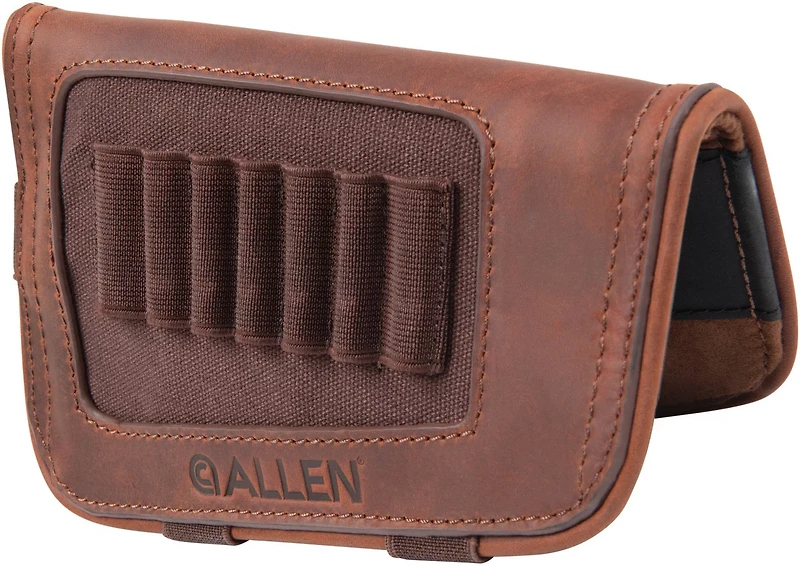 Allen Company New Castle Leather Buttstock Cartridge Carrier