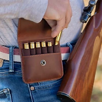 Allen Company Del Norte Leather Belt Loop Cartridge Holder