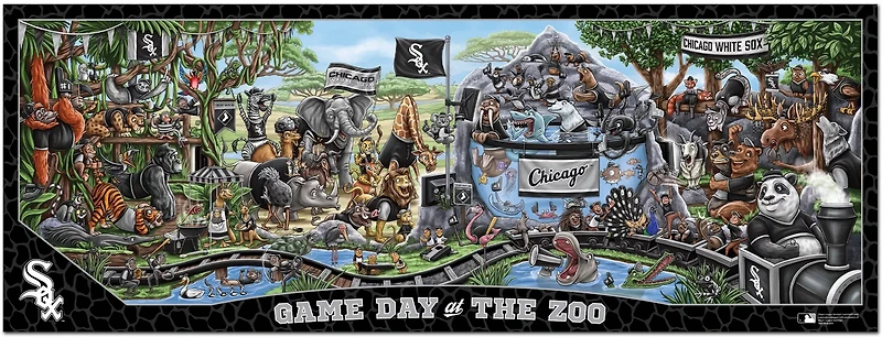 YouTheFan Chicago White Sox Game Day At The Zoo 500-Piece Puzzle