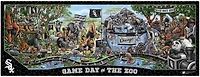 YouTheFan Chicago White Sox Game Day At The Zoo 500-Piece Puzzle