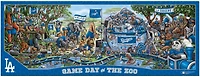YouTheFan Los Angeles Dodgers Game Day At The Zoo 500-Piece Puzzle