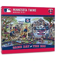 YouTheFan Minnesota Twins Game Day At The Zoo 500-Piece Puzzle