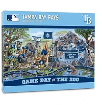 YouTheFan Tampa Bay Rays Game Day At The Zoo 500-Piece Puzzle