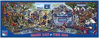 YouTheFan New York Rangers Game Day At The Zoo 500-Piece Puzzle