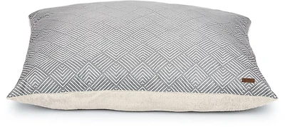 Bark and Slumber Large Reversible Plaid Pillow Dog Bed