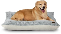 Bark and Slumber Large Reversible Plaid Pillow Dog Bed