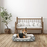 Bark and Slumber Large Box Dog Bed