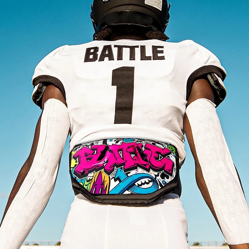 Battle Youth Graffiti Football Back Plate