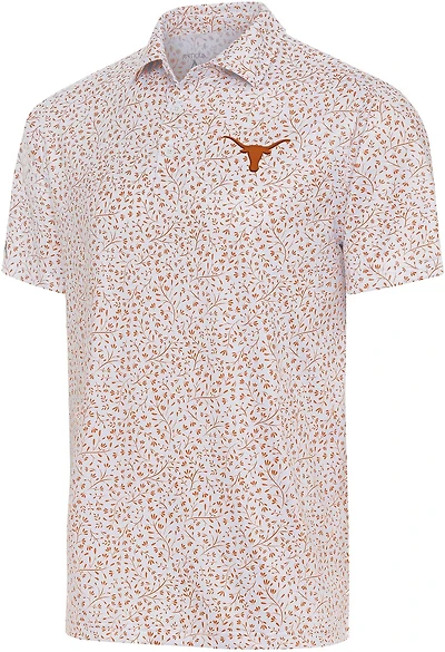 Antigua Men's University of Texas Motion Polo Shirt