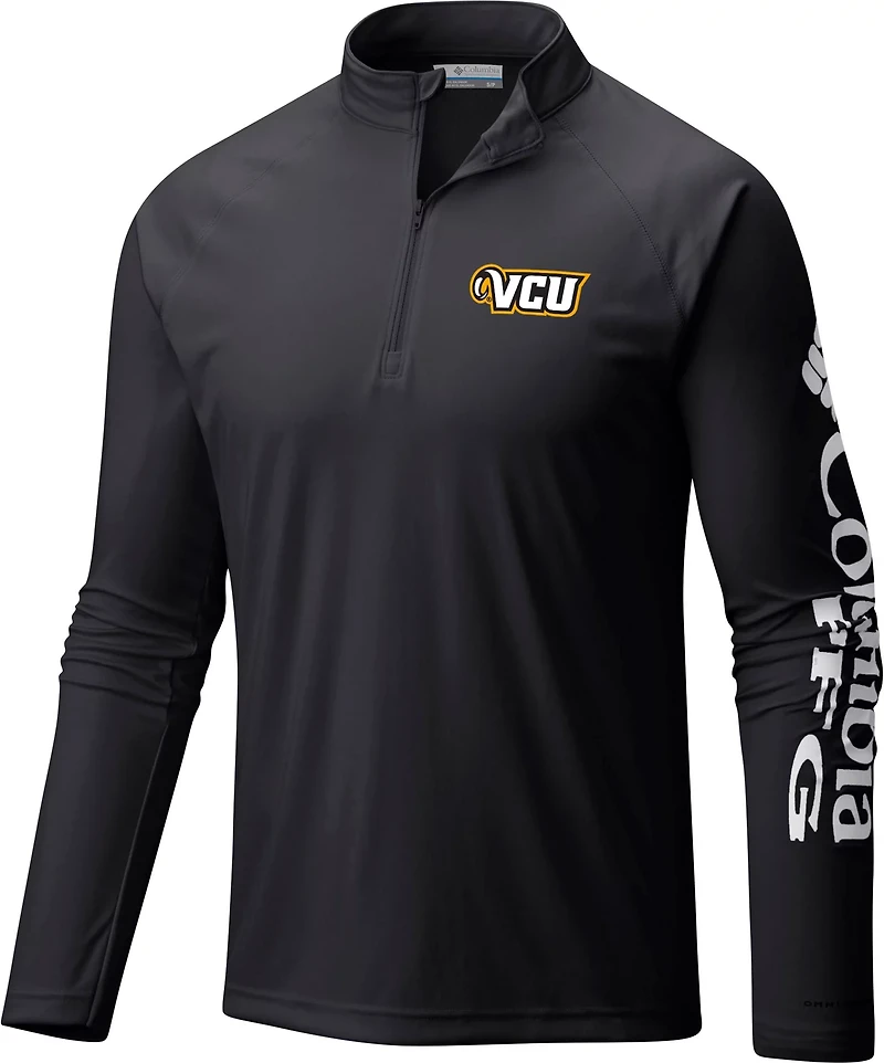 Columbia Sportswear Men's Virginia Commonwealth University Terminal Tackle Fleece 1/4-Zip