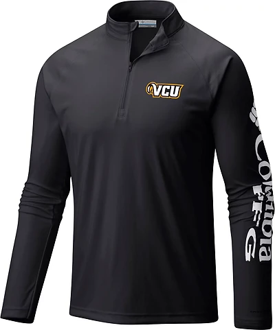Columbia Sportswear Men's Virginia Commonwealth University Terminal Tackle Fleece 1/4-Zip