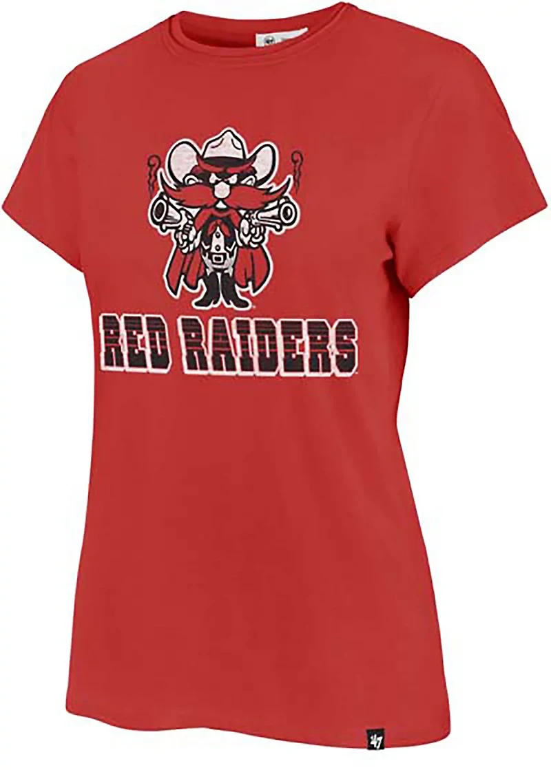 '47 Women's Texas Tech University Tide Tone Up 47 Frankie T-shirt