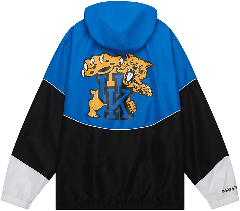 Mitchell & Ness Men's University of Kentucky Home Team Lightweight Long Sleeve Windbreaker