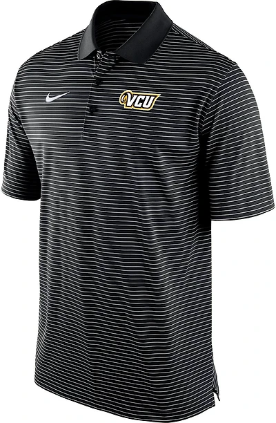 Nike Men's Virginia Commonwealth University Stadium Stripe Polo Shirt
