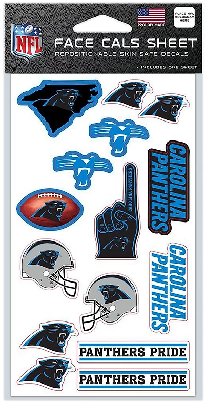 WinCraft Carolina Panthers Face Cals