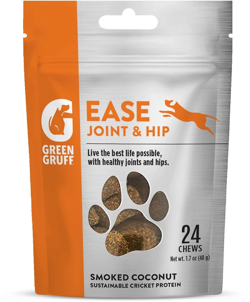 Green Gruff EASE Joint & Hip Dog Supplements 24-Pack