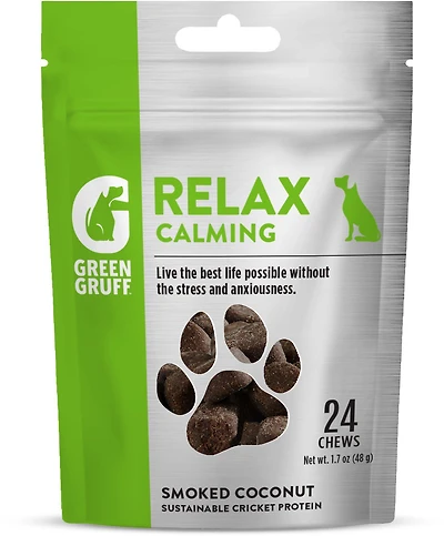 Green Gruff RELAX Calming Dog Supplements 24-Pack
