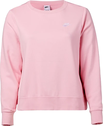 Nike Women's Sportswear Club Fleece Oversized Crew Plus Size Sweatshirt