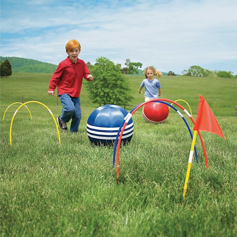 HearthSong Giant Kick Croquet Game