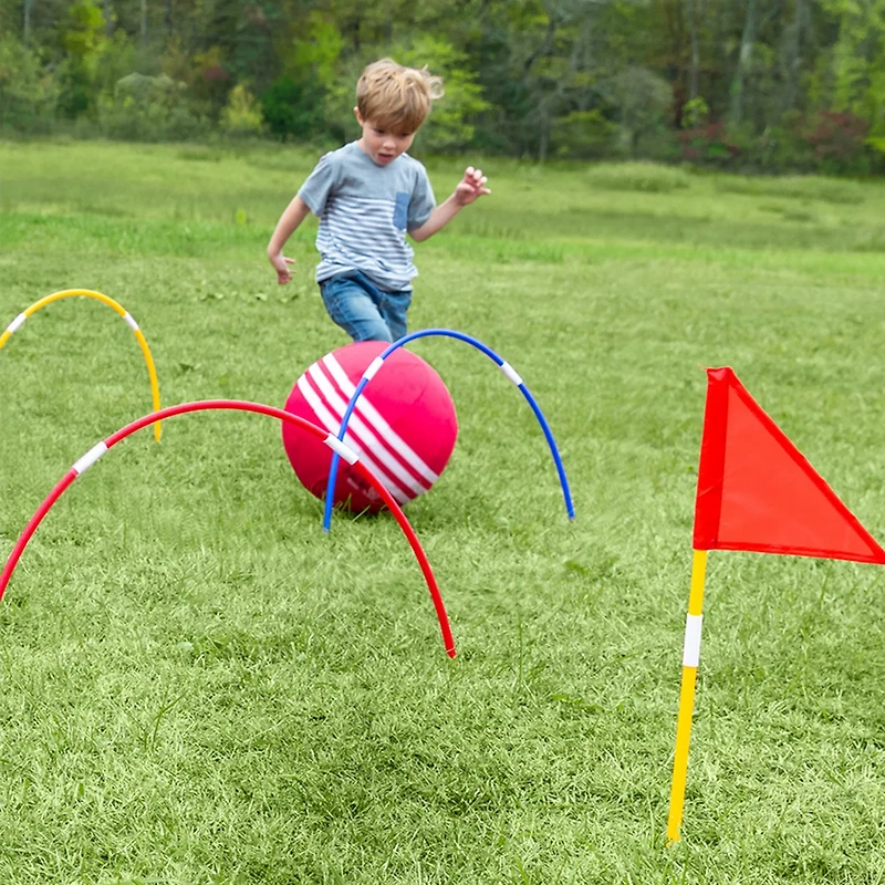 HearthSong Giant Kick Croquet Game