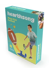 HearthSong Giant Inflatable Kick & Catch Football with Tee