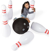 HearthSong Giant Inflatable Bowling Set