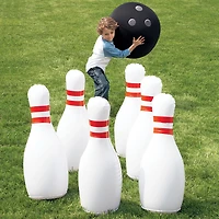 HearthSong Giant Inflatable Bowling Set