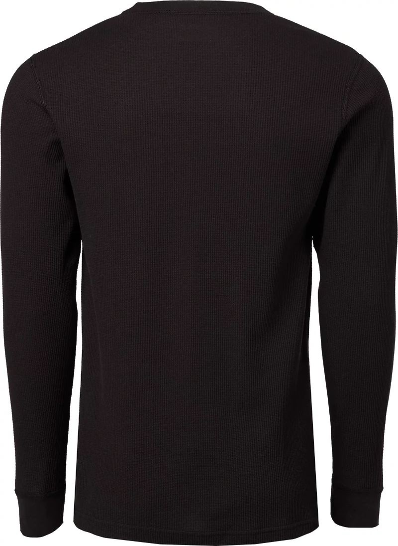 Magellan Outdoors Men's Thermal Waffle Long Sleeve Crew Baselayer Top
