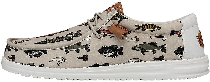 HEYDUDE Men's Wally Fish Lure Shoes