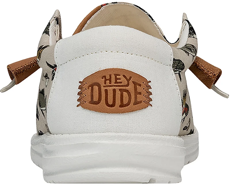 HEYDUDE Men's Wally Fish Lure Shoes