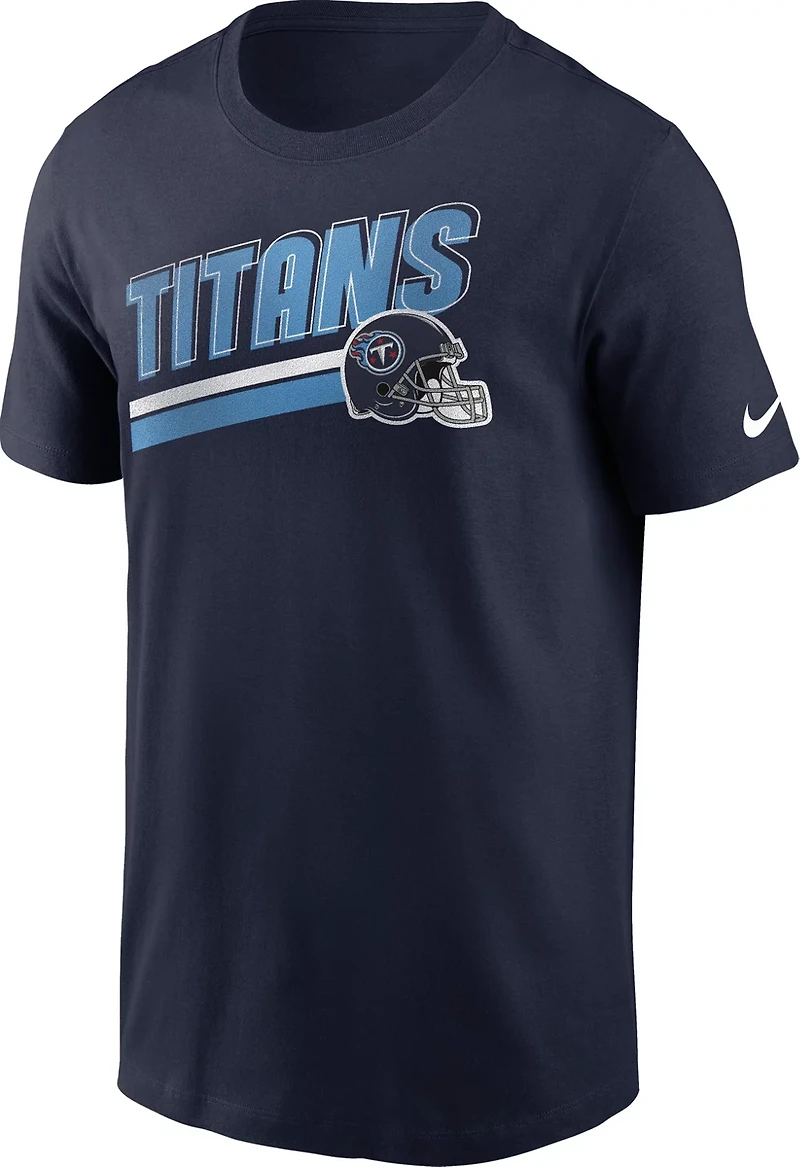 Nike Men's Tennessee Titans Essential Blitz Lockup Graphic T-shirt