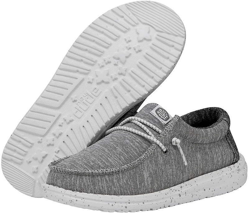 HEYDUDE Boys' Wally Sport Knit Shoes