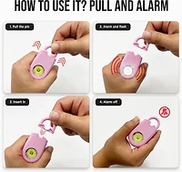 Guard Dog Security Keychain Alarm w/ Flashlight