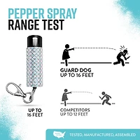 Guard Dog Security Bling It On Keychain Pepper Spray