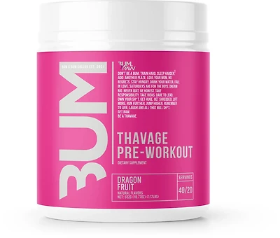 RAW CBUM Series Thavage Pre-Workout