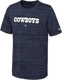 Nike Boy's Dallas Cowboys Team Issue Velocity T-shirt