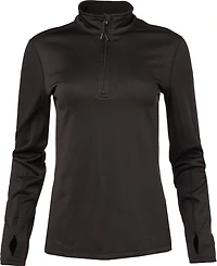 Magellan Outdoors Women’s Thermal Grid 1/4 Zip Baselayer Fleece Top