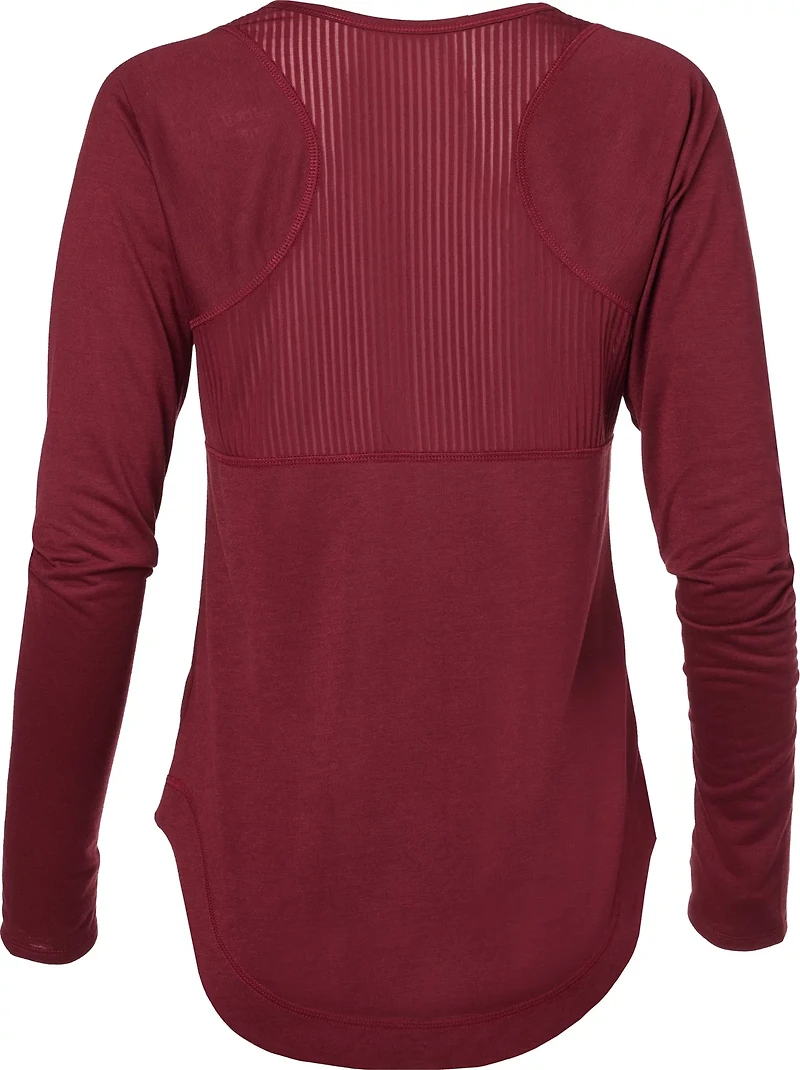 BCG Women's Mesh Back Long Sleeve T-Shirt