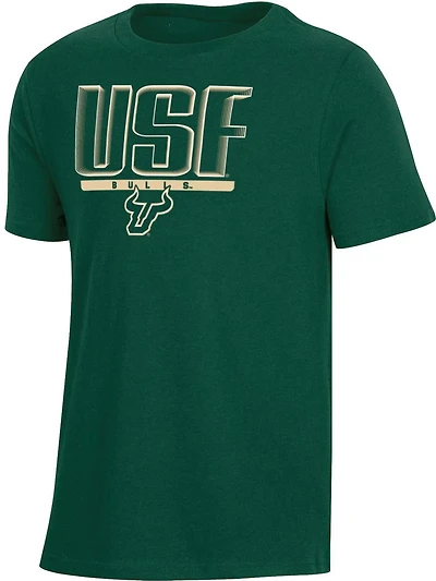 Champion Boys' University of South Florida Team Spirit Short Sleeve T-shirt