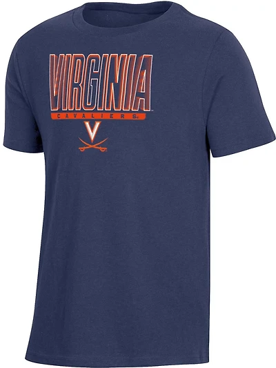 Champion Boys' University of Virginia Team Spirit Short Sleeve T-shirt