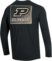 Champion Men's Purdue University Team Mascot Long Sleeve T-shirt