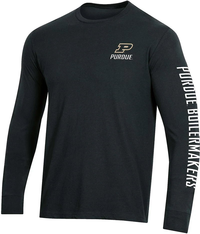 Champion Men's Purdue University Team Mascot Long Sleeve T-shirt