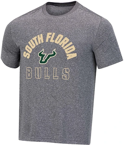 Champion Men's University of South Florida Heathered Impact T-shirt