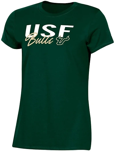 Champion Women's University of South Florida Team Script T-shirt