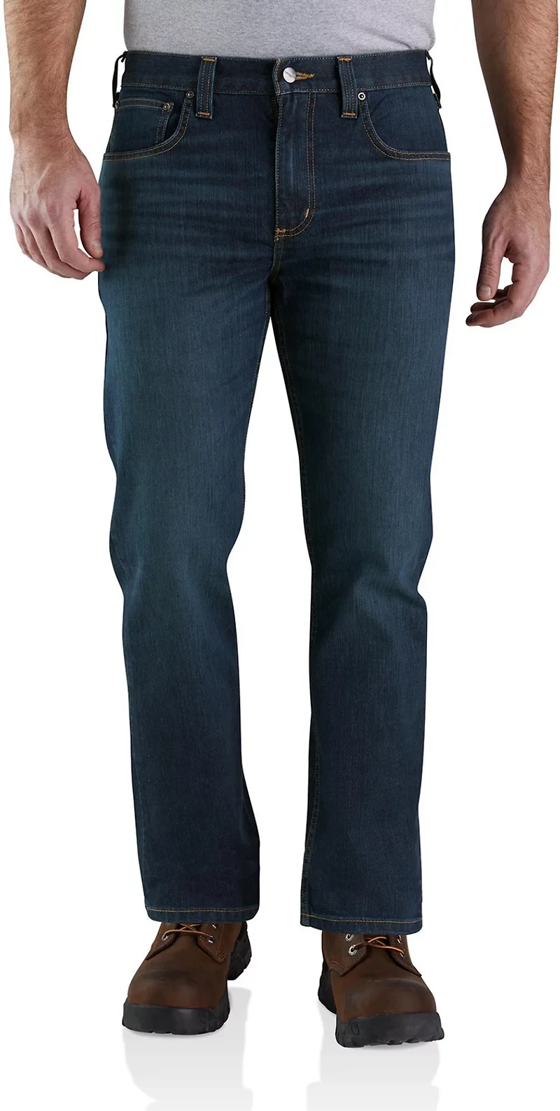 Carhartt Men's Rugged Flex Relaxed Fit Straight-Leg Jeans